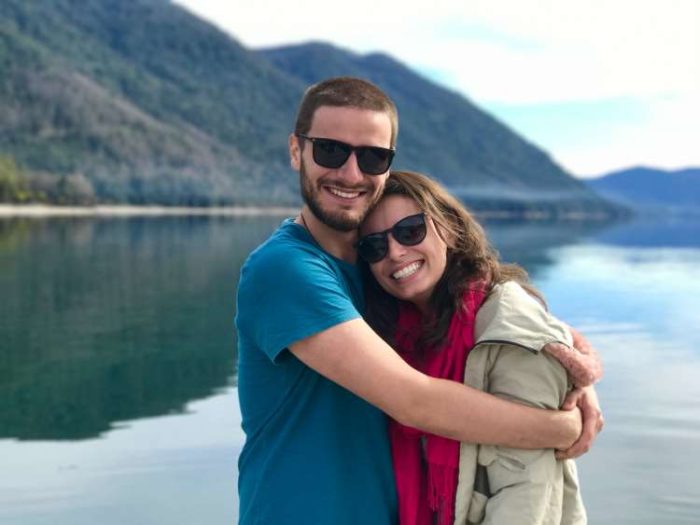 Couple by the Lake
