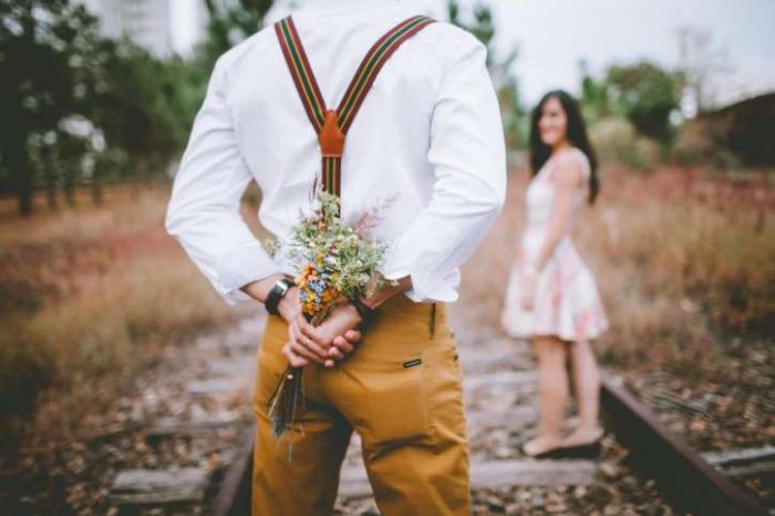 Flowers for the Girl he Loves